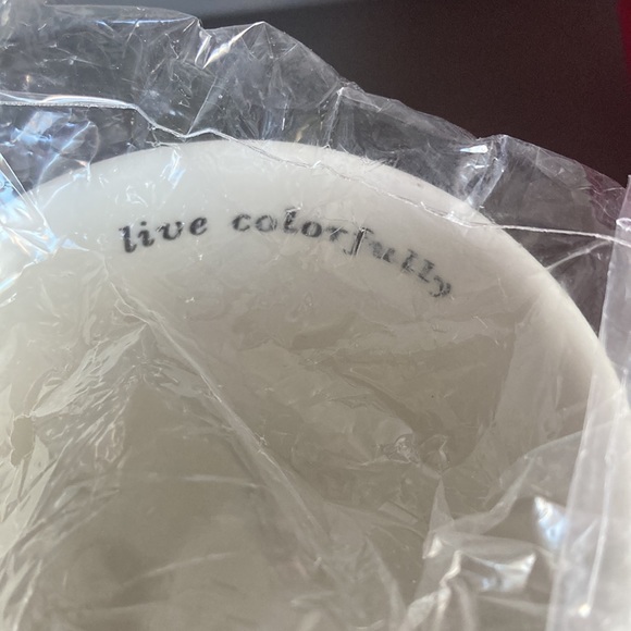 NWT Kate Spade Live Colorfully Say the Word Lennox Mug green - Picture 2 of 4